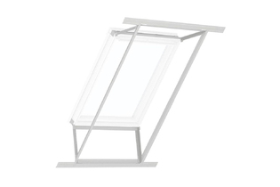 VELUX Окно мансардное GGU 0066IS2, супертеплое, белое, влагостойкое, SK06 (114х118 см)