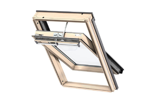 VELUX Окно мансардное GGU 007021, INTEGRA, дистан. управление, белое, влагост., SK08 (114х140 см)