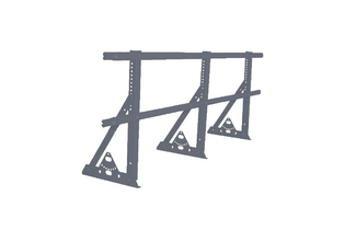 ROOFSYSTEM Cнегозадержатель EСONOM универсальный, d=25 мм, 3 м, RAL 3009