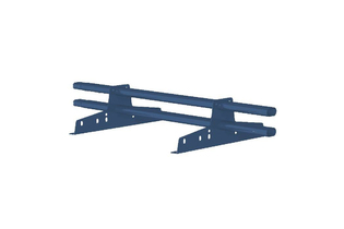 ROOFSYSTEM Cнегозадержатель EСONOM для Ф/К, d=25 мм, 3 м, RAL 6005