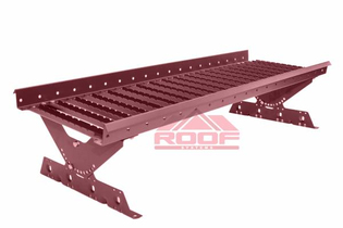 Мостик кровельный PRESTIGE ZN 360 Композит ROOFSYSTEMS / РУФСИСТЕМС PRO, для композитной черепицы, 2.5 м, цвет RAL 8004 (терракота)